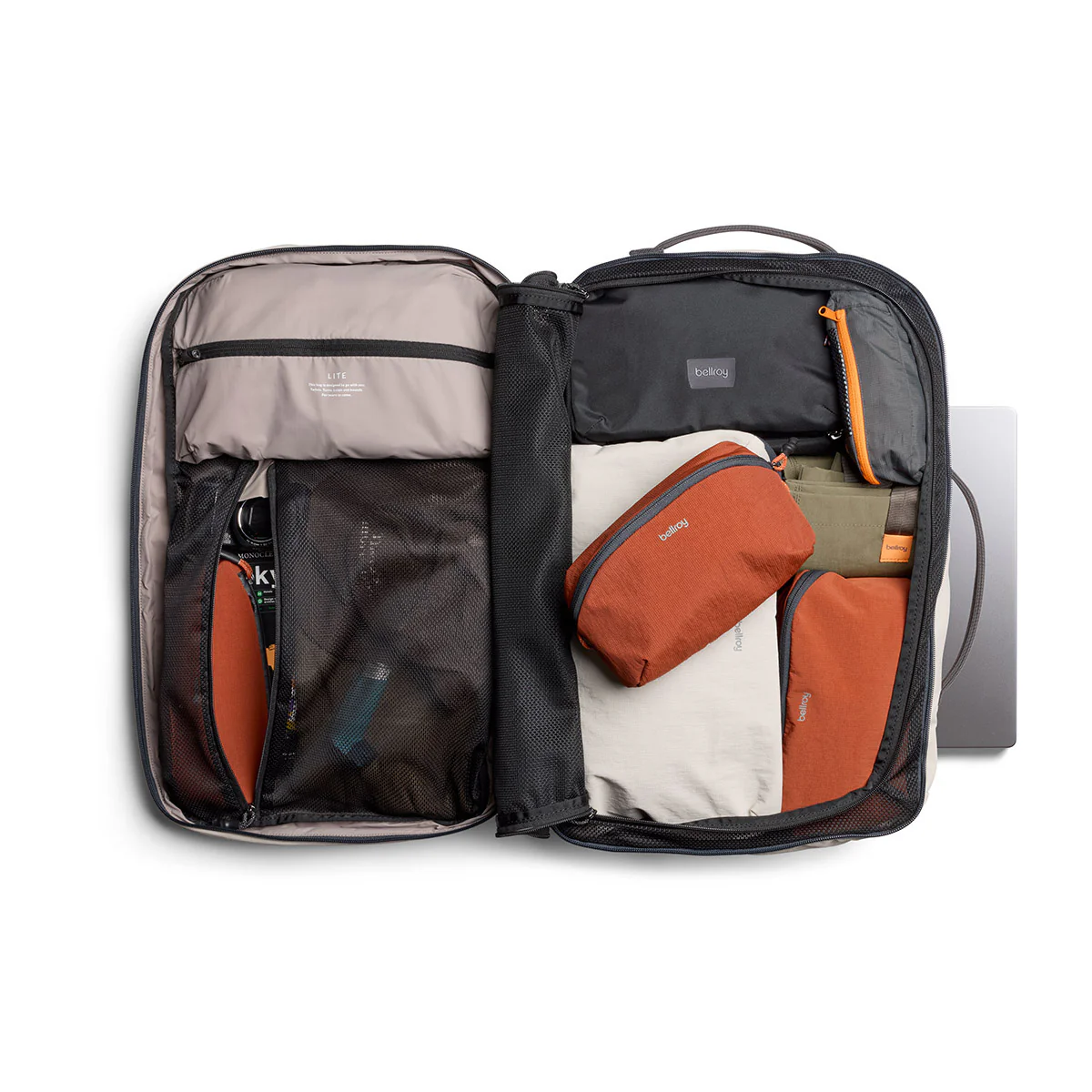 Bellroy Lite Travel Pack 38L, Ash - Image 2