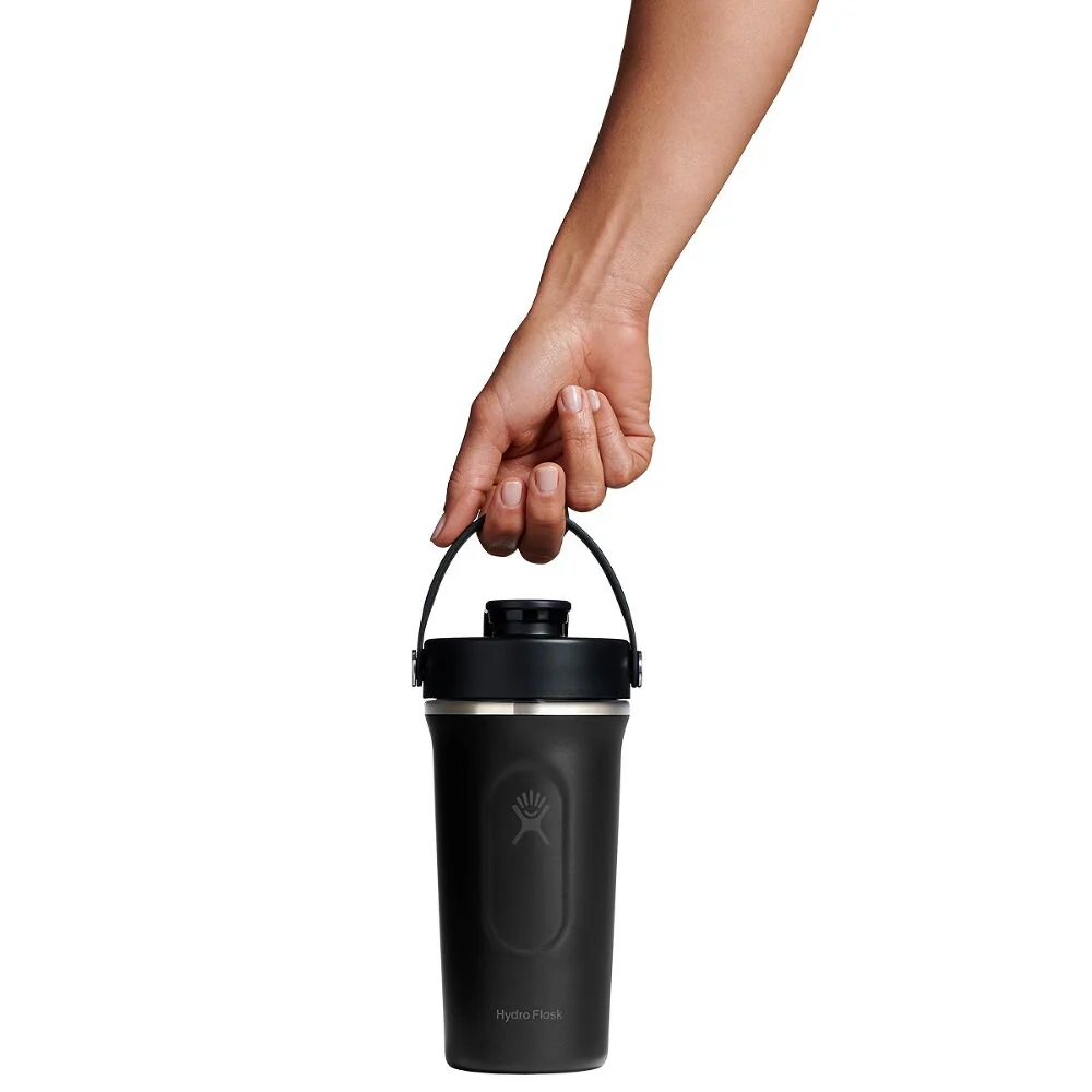 Hydro Flask Insulated Shaker Bottle 24oz, Tonal Black - Image 2