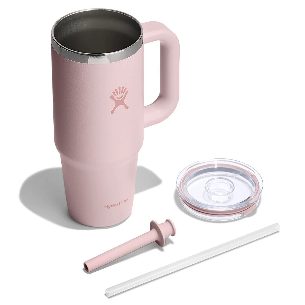 Hydro Flask Travel Tumbler Clear Lid 24 oz (710 ml), Trillium - Image 4