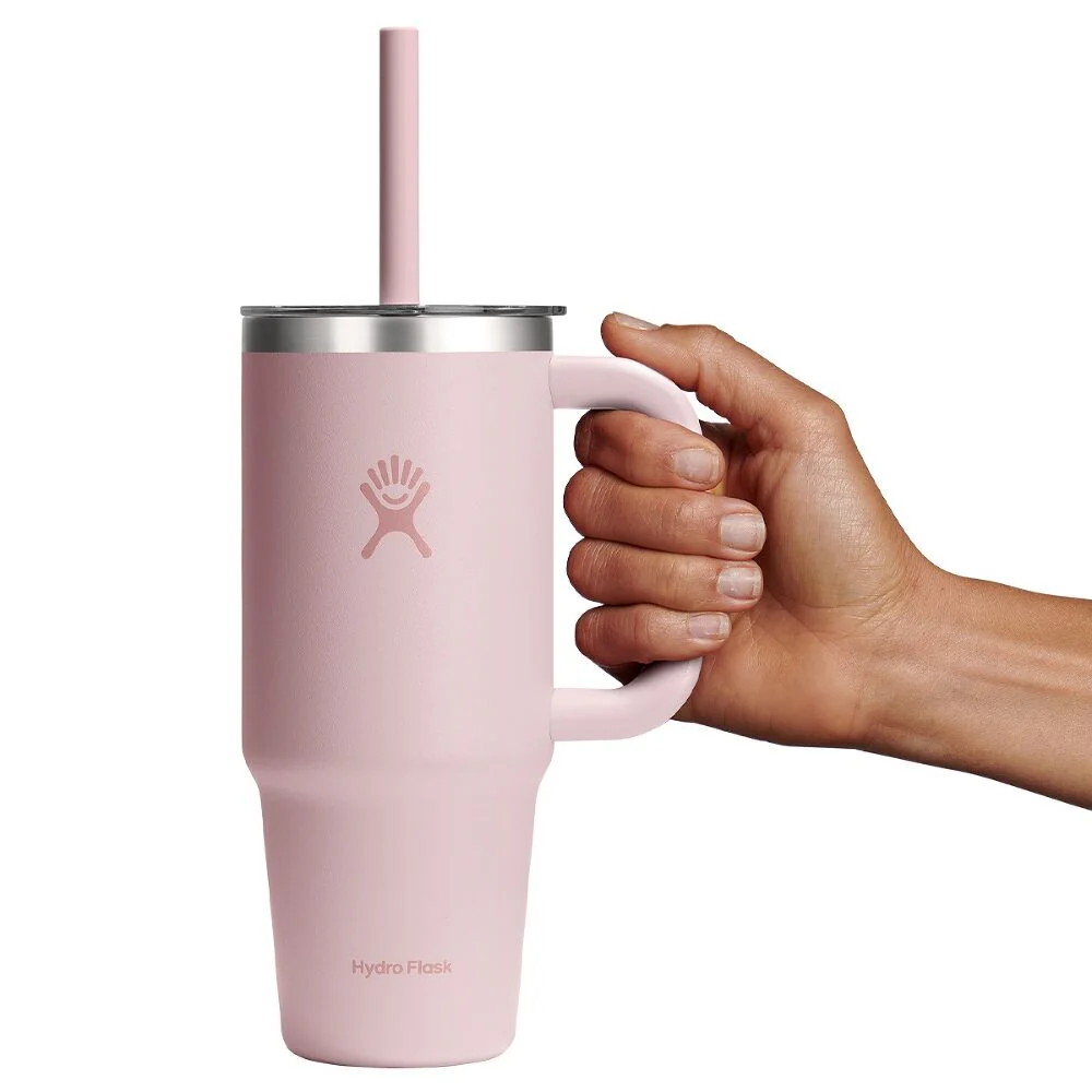Hydro Flask Travel Tumbler Clear Lid 24 oz (710 ml), Trillium - Image 5