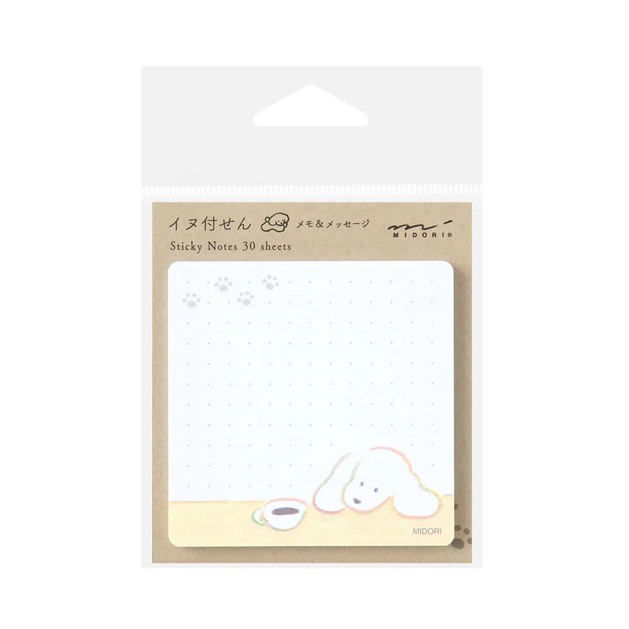 Midori Sticky Notes, Coffee and Dog - Image 4