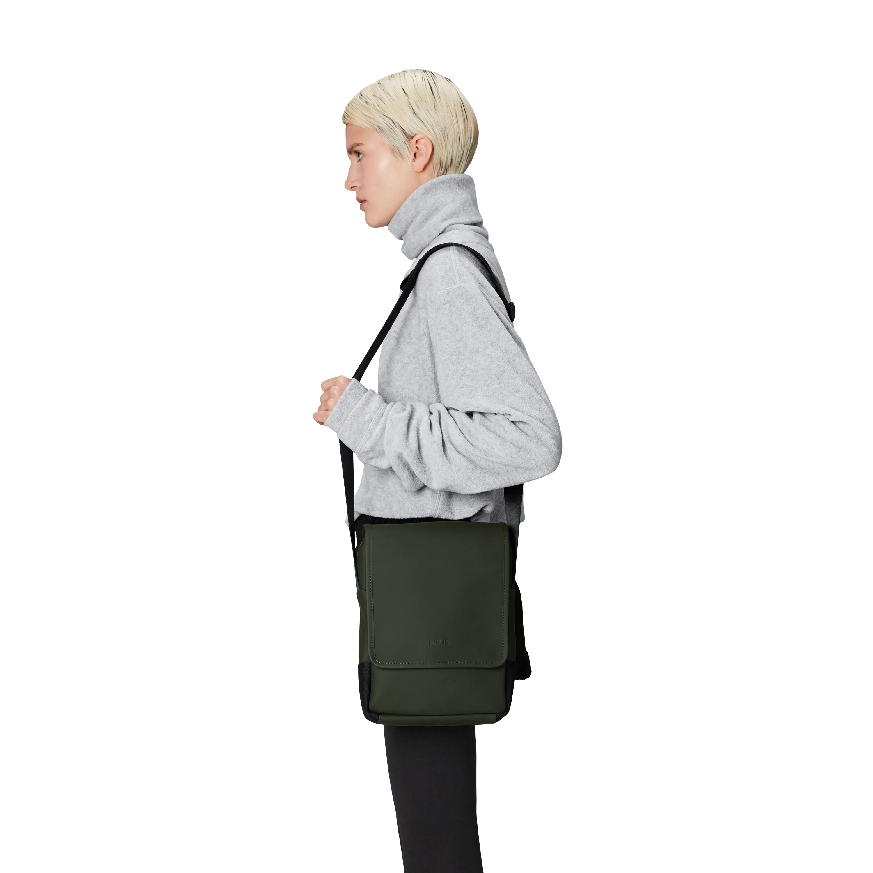 Rains Trail Reporter Bag, Green - Image 4