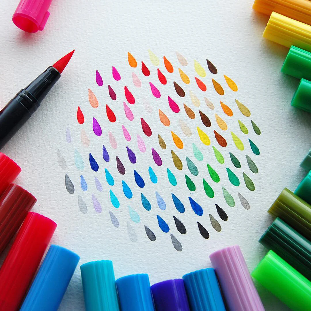 Tombow ABT Dual Brush 12P-2 Pastel (Sett med 12 Farger) - Image 7