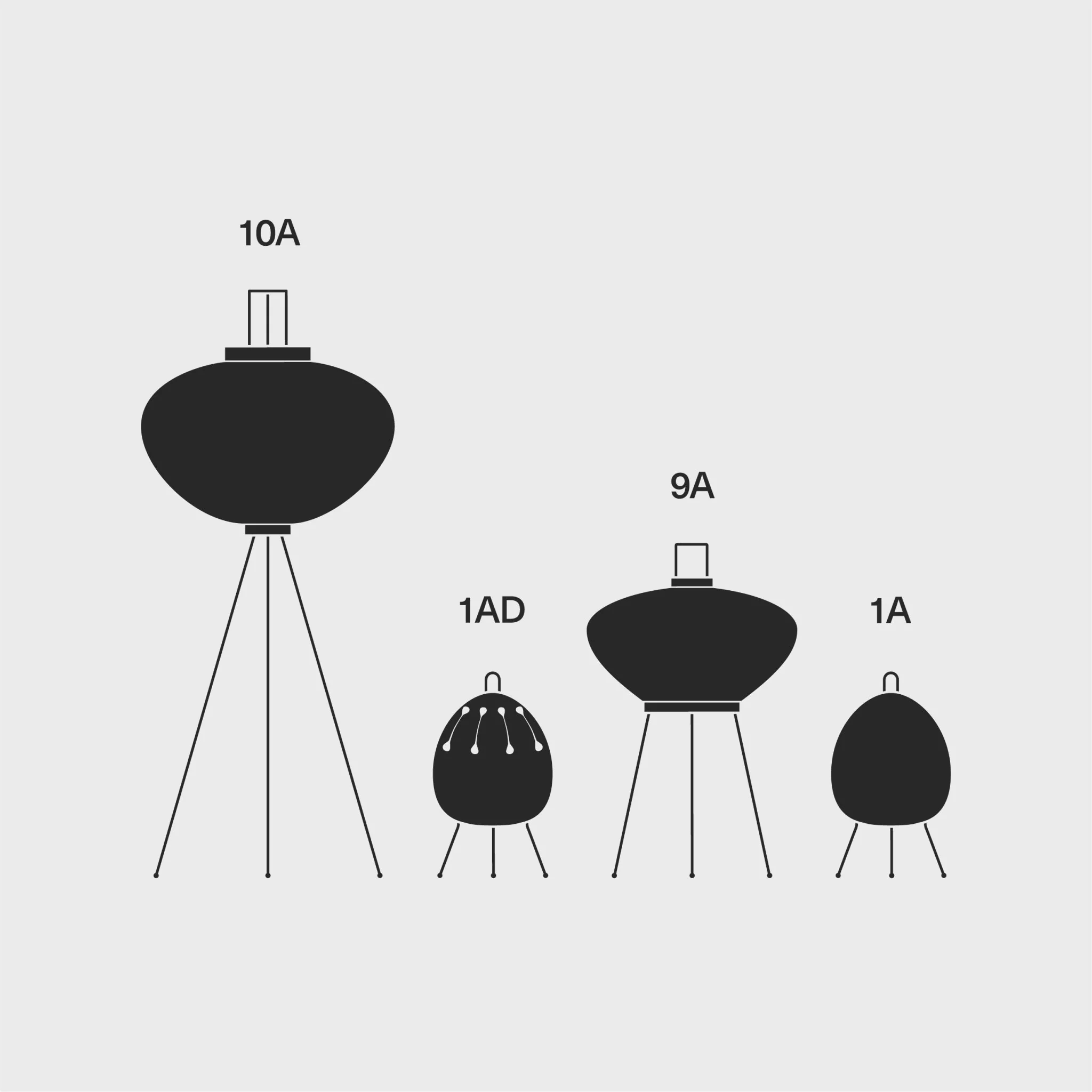 Vitra Akari 10A, gulvlampe - Image 12